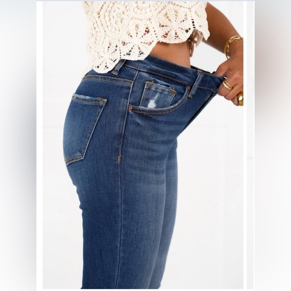 Risen- Dark Blue Skinny Jeans - Picture 10 of 15